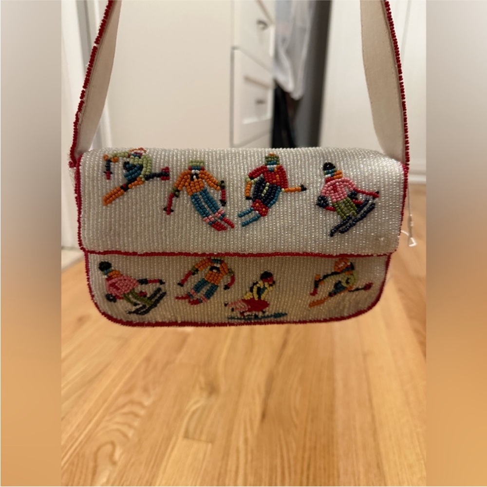 NWT Beaded Fiona Bag by Maeve - Picture 5 of 6